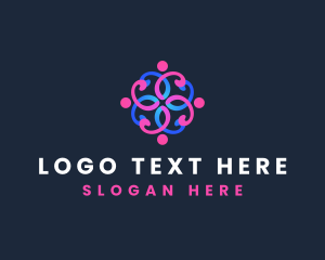 Friendship - Social Organization Charity logo design