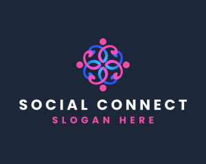 Social - Social Organization Charity logo design