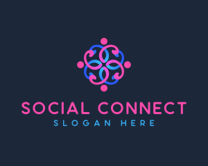 Social Organization Charity logo design