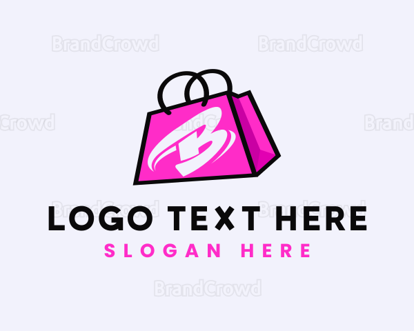 Online Shopping Bag Logo