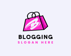 Online Shopping Bag logo design