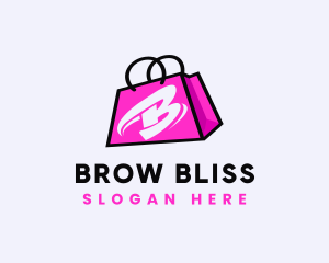 Online Shopping Bag logo design