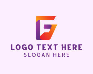 Color - Digital F & G logo design