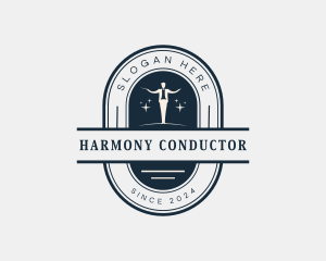 Musical Theatre Conductor logo design