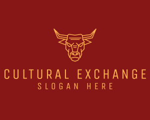 Culture - Wild Angry Ox logo design