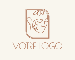 Cosmetic - Feminine Organic Makeup logo design