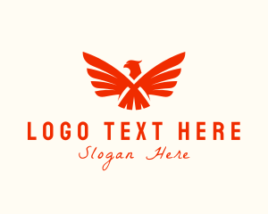 Animal - Airline Eagle Wings logo design