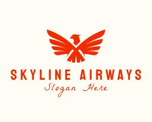 Airliner - Airline Eagle Wings logo design