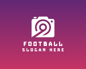 Photograph - Media Camera Number 9 logo design