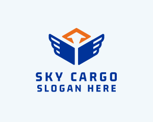 Arrow Wings Delivery Logistics  logo design