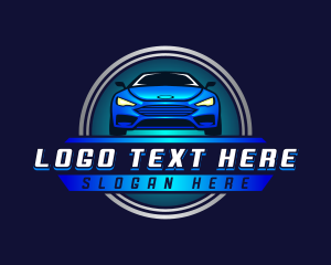 Motorsports - Car Sedan Automotive logo design