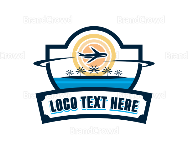 Tourist Travel Vacation Logo