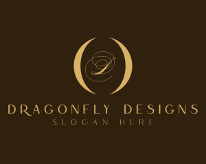 Golden Event Stylist logo design