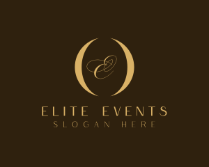 Golden Event Stylist logo design