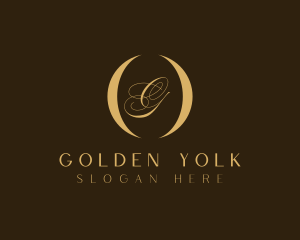 Golden Event Stylist logo design