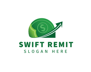 Arrow Dollar Remittance logo design