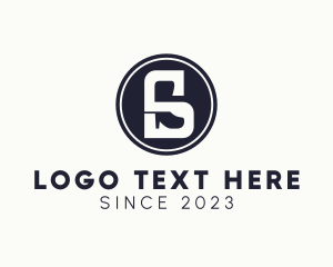 Boot - Shoe Boot Letter S logo design