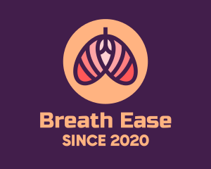 Respiratory - Gradient Respiratory Lungs logo design