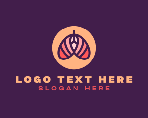 Oxygen - Respiratory Lungs Clinic logo design