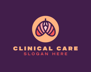 Respiratory Lungs Clinic logo design