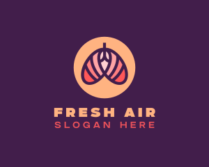 Lungs - Respiratory Lungs Clinic logo design