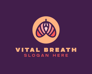 Respiratory Lungs Clinic logo design