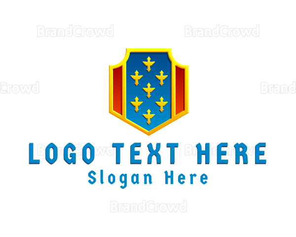 Medieval Insignia Crest Logo