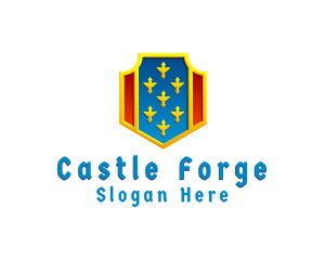 Medieval Insignia Crest logo design