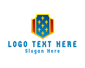 Secured - Medieval Insignia Crest logo design