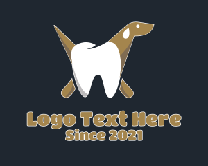 Tooth - Dental Dog Tooth logo design