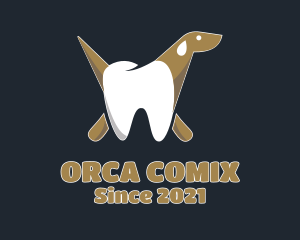 Tooth - Dental Dog Tooth logo design