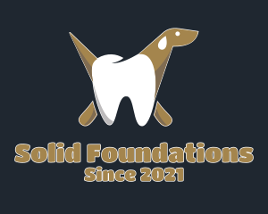 Veterinary Clinic - Dental Dog Tooth logo design