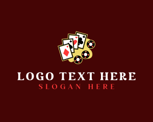 Gamble - Ace Poker Casino logo design
