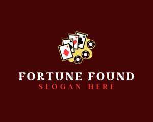 Luck - Ace Poker Casino logo design