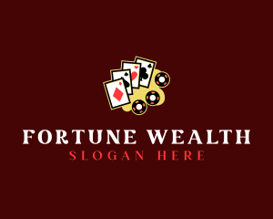 Fortune - Ace Poker Casino logo design