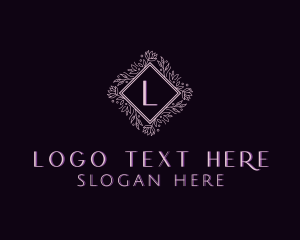 Skincare - Wedding Floral Arrangement logo design