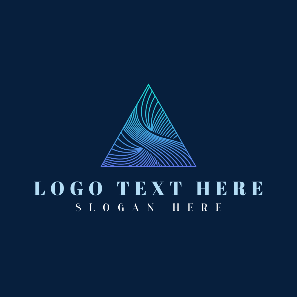 Elegant Pyramid Triangle Logo | BrandCrowd Logo Maker | BrandCrowd