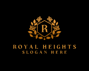 Gold Royal Hotel logo design