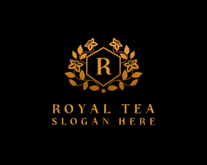 Gold Royal Hotel logo design