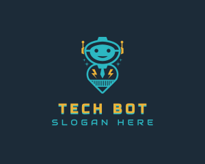 Robotics Educational Bot logo design