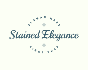 Elegant Cursive Branding logo design