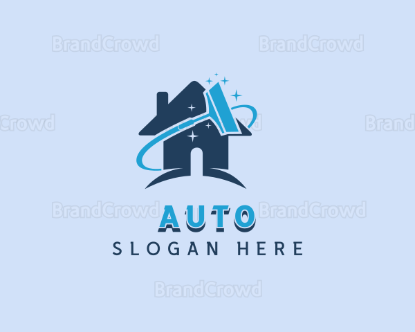Squeegee Clean Housekeeping Logo