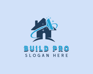 Home - Squeegee Clean Housekeeping logo design