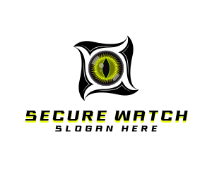 Monitoring - Snake Eye Surveillance logo design