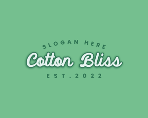 Generic Green Cursive logo design