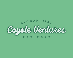 Generic Green Cursive logo design