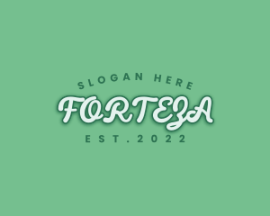 Generic Green Cursive logo design