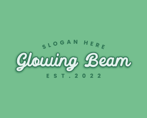 Generic Green Cursive logo design