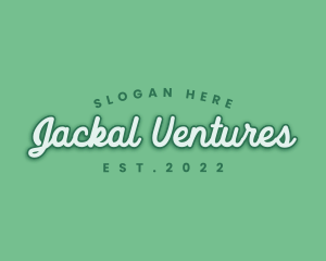 Generic Green Cursive logo design