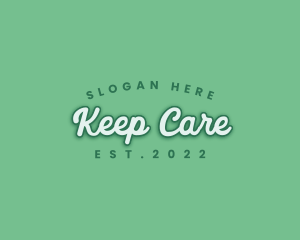 Generic Green Cursive logo design